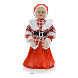 Maxbell Santa Figurine Standing Santa Doll Toy Christmas Ornaments for Collection StyleP