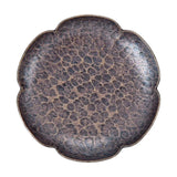 Maxbell Rustic Tea Coaster Traditional Place Mat Decoration Drinks Cup Tray Brass Hexagon Bronze