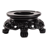 Maxbell Glass Ball Stand Holder Collectibles Display Pedestal for Store Home Shelf 4.2cm