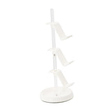 Maxbell 3 Tier Game Controller Holder Easy Installation Headphones Rotatable Display White