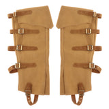 Maxbell Pirate Boot Covers Costume Accessories PU Cosplay Steampunk Boots Case Khaki