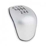 Maxbell Gear Shift Knob Cap Cover Parts Portable for Ford Fiesta MK7 2008-2013 Argent