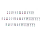 Maxbell Piano Stickers Piano Notes Guide for Beginner 88 Key Keyboard Learning Piano Colorful