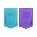 Maxbell 2Pcs Magnetic Whiteboard Fridge Storage Pocket Flexible for Office Garage