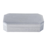 Maxbell Rings Display Holder with Lid Container Velvet for Multiple Rings option 2