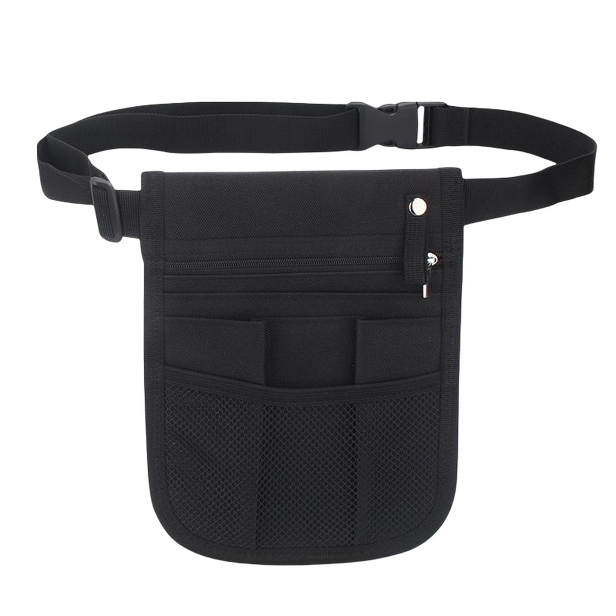 Maxbell Oxford Cloth Nurse Fanny Pack Utility Hip Bag Waist Pouch Multiple Pocket