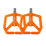 Maxbell Bicycle Pedals Hollow Out Pedals Bike Pedals for Folding Bike BMX City Bikes Orange