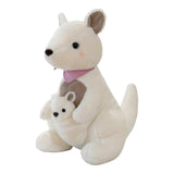 Maxbell Simulation Doll Plush Toy Wild Animal for Living Room Decoration 26cm white