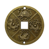 Max Maxb Ancient Bronze Chinese Old Copper Coin Four God Beasts Lucky Coins Charms