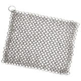 Maxbell Chain Scrubber 316 Stainless Steel Wear Resistance for Griddle Wok Scraper small