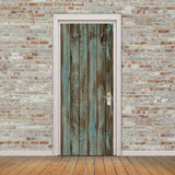 Maxbell 3D Self Adhesive Door Wall Fridge Sticker Mural Scene Home Decor Decal #9