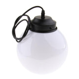 Maxbell Ceiling Lampshade Chandelier Pendant Light Shade Bulb Cage Decor White 2