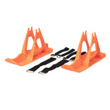 Maxbell Winter Snow Sled Bike Ski Sledge Sledding Skiing Sleigh Sports Toboggan Orange