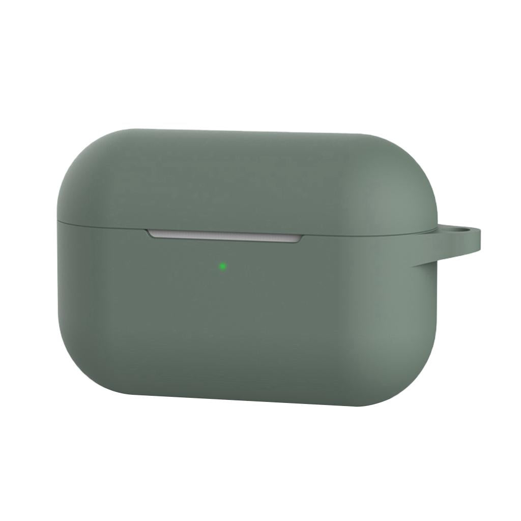 Max Bluetooth Earphone Silica gel Dust Proof Cover For Airpods 3 Dark Green
