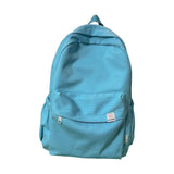 Maxbell Solid Color Backpack Lightweight for Camping Outdoor Activities Short Trips Blue