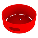 Maxbell Protective Case for Echo Dot 2 Soft Silicone Anti-dust Cover Red