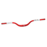 Maxbell Mountain Bike Handlebar 31.8mm 720mm Extra Long Riser Bar Alloy Red
