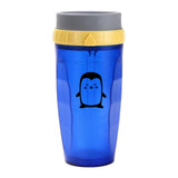 Maxbell juice Cups French Coverless Cup for Indoor Outdoor Camping Hiking penguin