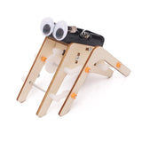 Maxbell Kids DIY STEM Toy Wooden Science Experiment Kits Spider Robot