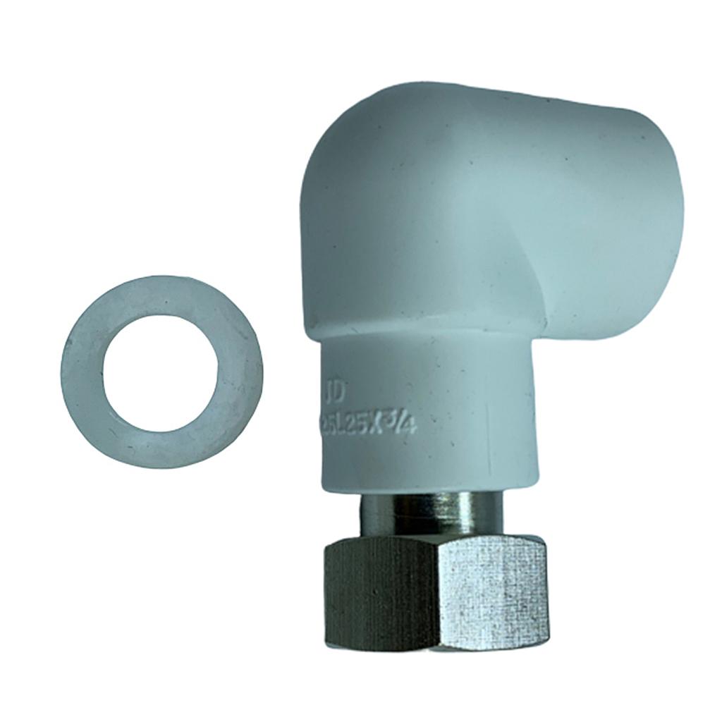 Maxbell PPR Connector Hot Melt Pipe Connector Fittings 3-4inch angle  D 25cm