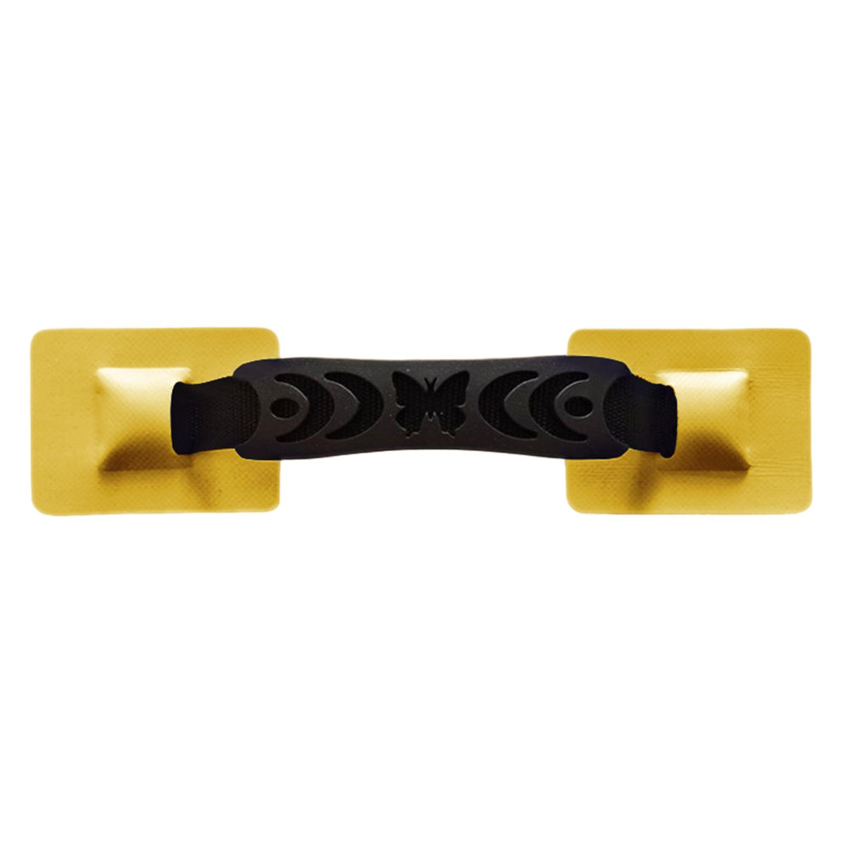 Maxbell PVC Nylon Strap Armrest Grab Handle for Inflatable Kayak Canoe Yellow