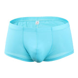 Maxbell Mens Underwear Shorts Solid Boxer Briefs Underpants Sexy Lingerie XXL Blue