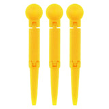 Maxbell Foldable Golf Tee Upgrade Sport Training Accessories for Golfing Practice yellow