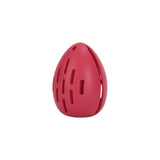 Maxbell Travel Makeup Sponge Holder Shatterproof Hollow Out on Both Sides Breathable Red