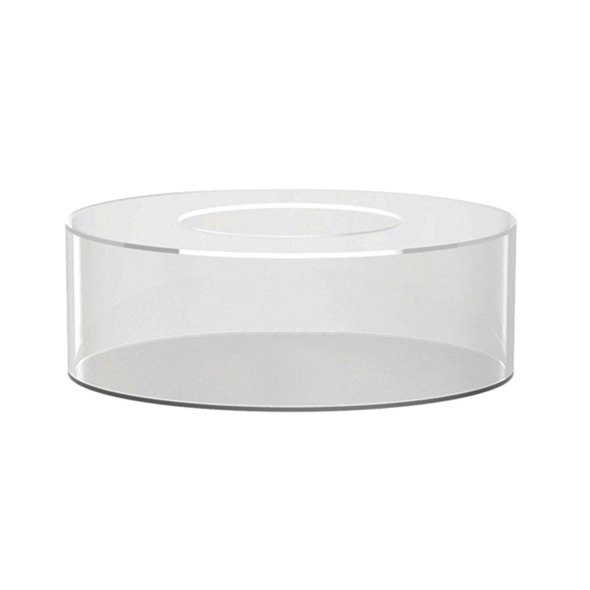 Maxbell Cake Stand Flower Holder Floating Cake Riser for Wedding Bridals Engagements 18cmx5cm with cover