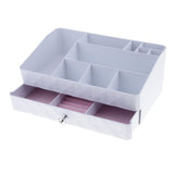 Max Double Layered Makeup Tools Storage Case Display Holder Drawer Organizer Box A