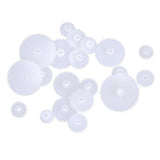Maxbell 19 Type Plastic Crown Gear Single Double Reduction Gear Worm Gear