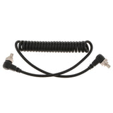 Max Male to Male Flash PC Sync Cable Cord with Screw Lock for Canon 7D 5D II 1D
