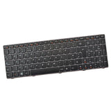 Max Maxb Replacement UK English Keyboard with Frame for Lenovo G580 Z580A G585 Z585