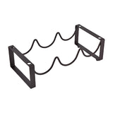 Maxbell Iron Drink Bottle Rack Storage Organizer Household Tabletop for Cafe Gifts