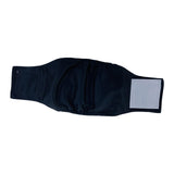 Maxbell Pet Physiological Belt Puppy Diapers Nappy Briefs Doggy Male Dog Belly Wrap Black Color L