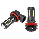 Maxbell 2 PCS H8/H11-2016-66SMD LED 12V Auto Car Fog Light Headlight Bulbs