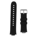 Max Silicone Wrist Strap Band +Protector Case Cover for ASUS ZenWatch 3  black