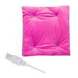 Maxbell Electric Heating Pad Comfortable USB Warm for Car Bedroom  Rose Red