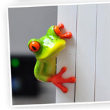 Max Maxb Resin Creative 3D Craft Frog Figurine Office Desk Computer Decoration #2