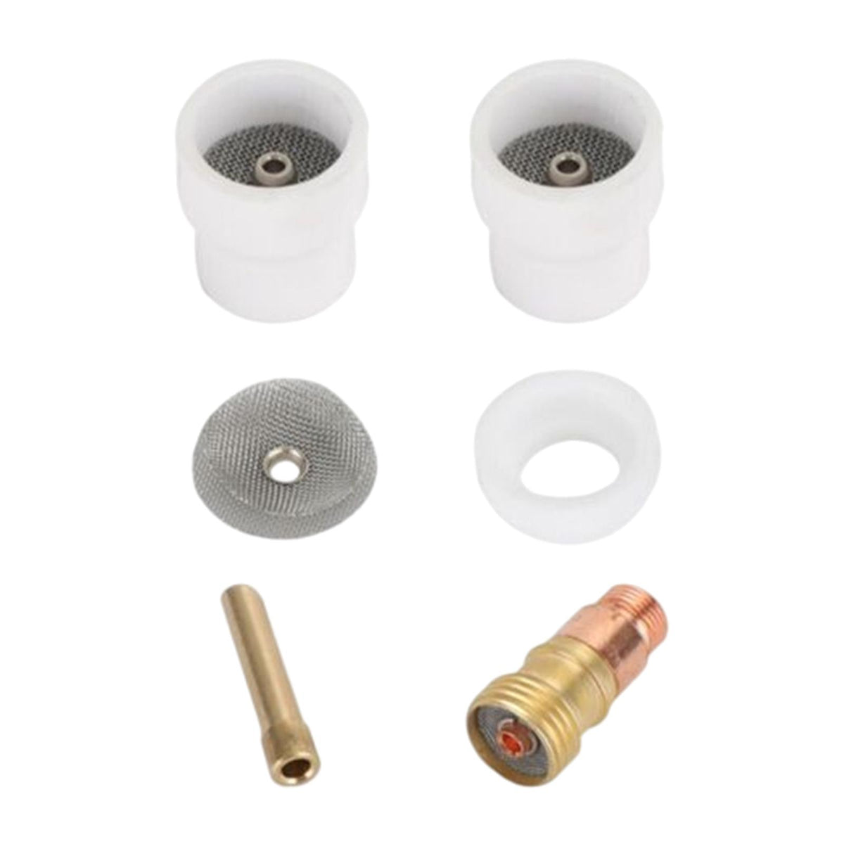 Maxbell 6Pcs Ceramic TIG Kit for Accessories Welding Equipment