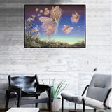 Maxbell Full Drill 5D DIY Diamond Painting Angle Cross Stitch Kit Home Decor Gifts