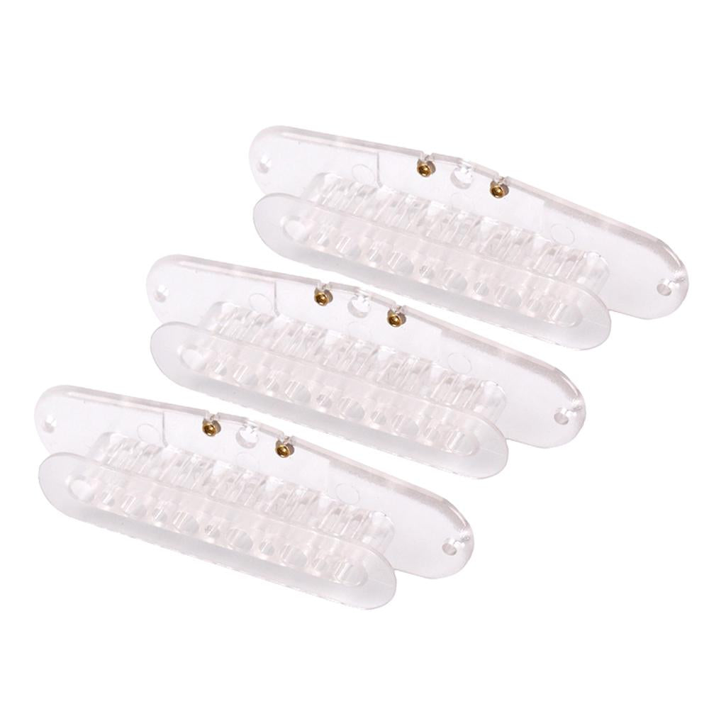 Maxbell Guitar Pickup Screw Side Bobbin for Electric Guitar Pickup Coil Model Cover