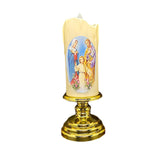Maxbell Flameless Electronic Candles Lamp LED Prayer for Larterns Wedding Decoration Virgin Embrace