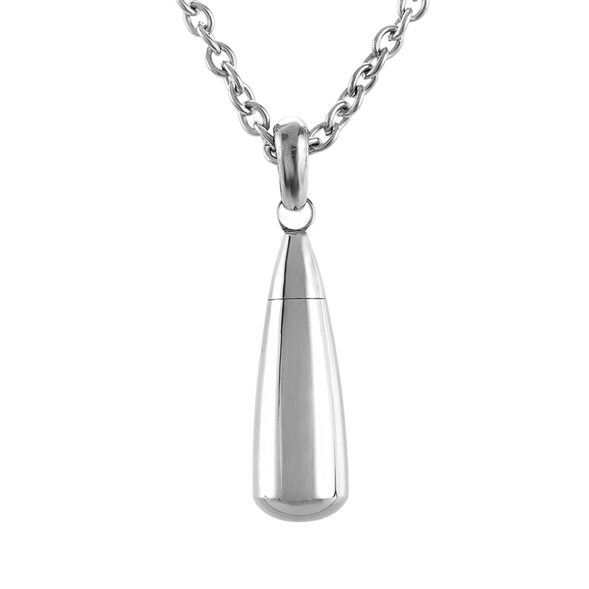 Maxbell Stainless Steel Cremation Jewelry Memorial Lockets Waterproof Keepsake