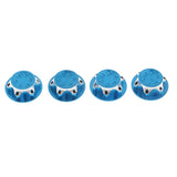 Max 4Pcs Aluminum Wheel Hub Cover 17mm Hex Nut for RC 1/8 Model Car Parts Blue