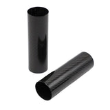 Maxbell 2 Pieces Motorcycle Front Fork Cover Boots Sleeve for Motorbike 17cm