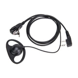 Maxbell Walkie Talkie Earpiece PTT with Mic Headset 2 Pin for UV5RA Th-F6 Uvb5