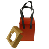 Max 1 PC Kraft Paper Gifts Bags Hand Bag Party Favor Supplies Portable Gift Box Small Red