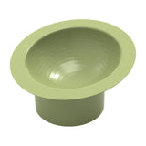 Maxbell Portable Raised Cat Bowl Neck Protection Pet Feeding Bowl Food Container Green