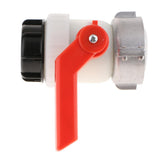 Max IBC Tote Tank Drain Adapter Garden Hose FAUCET VALVE 75mm to 2inch